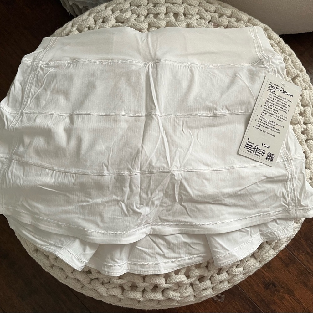 Lululemon Pace Rival Tennis Skirt Long